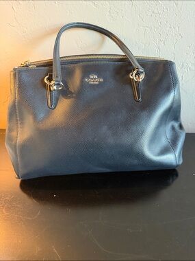 Coach Pebbled Leather Satchel - Coach